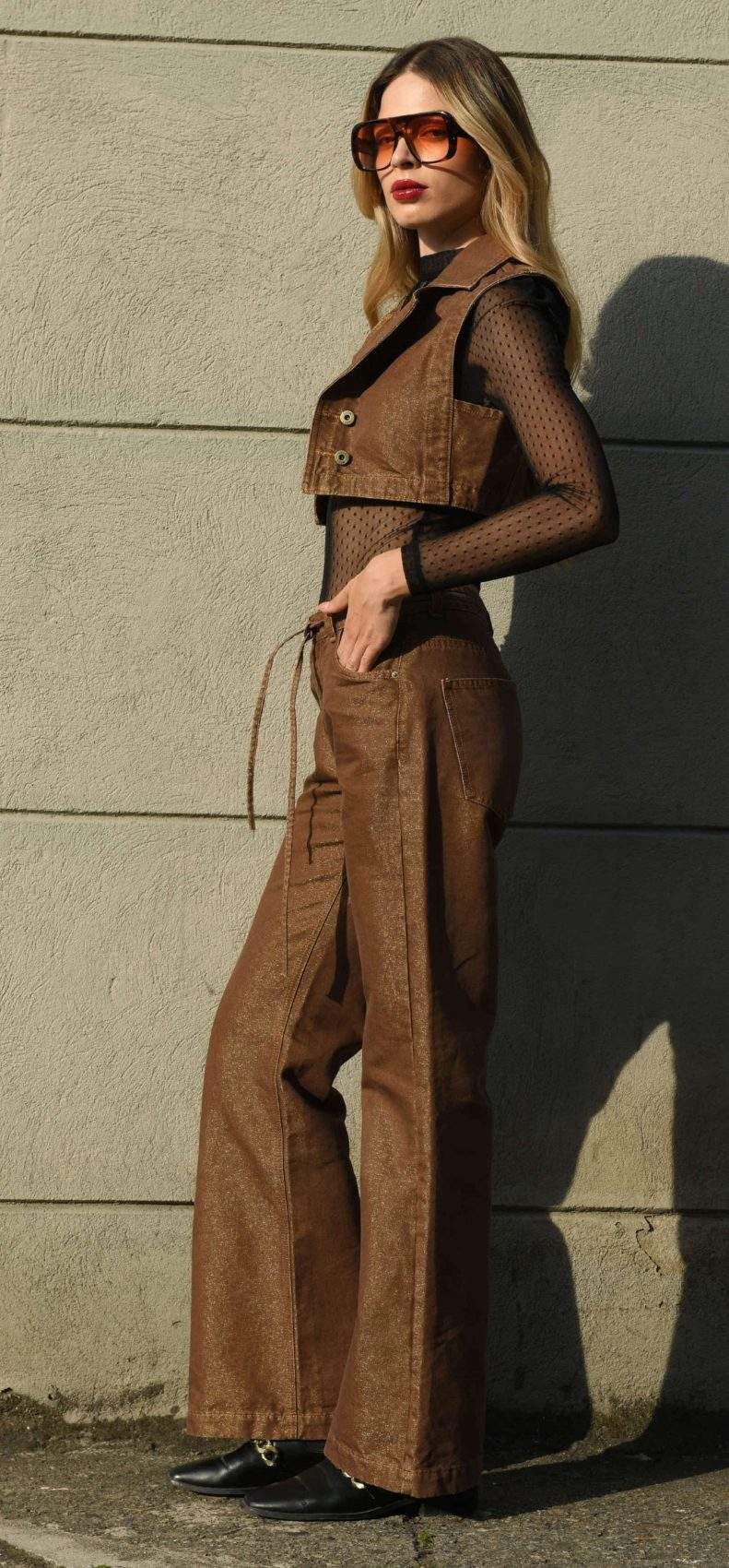 Chaleco Dorado y Bronce - Imagen 4