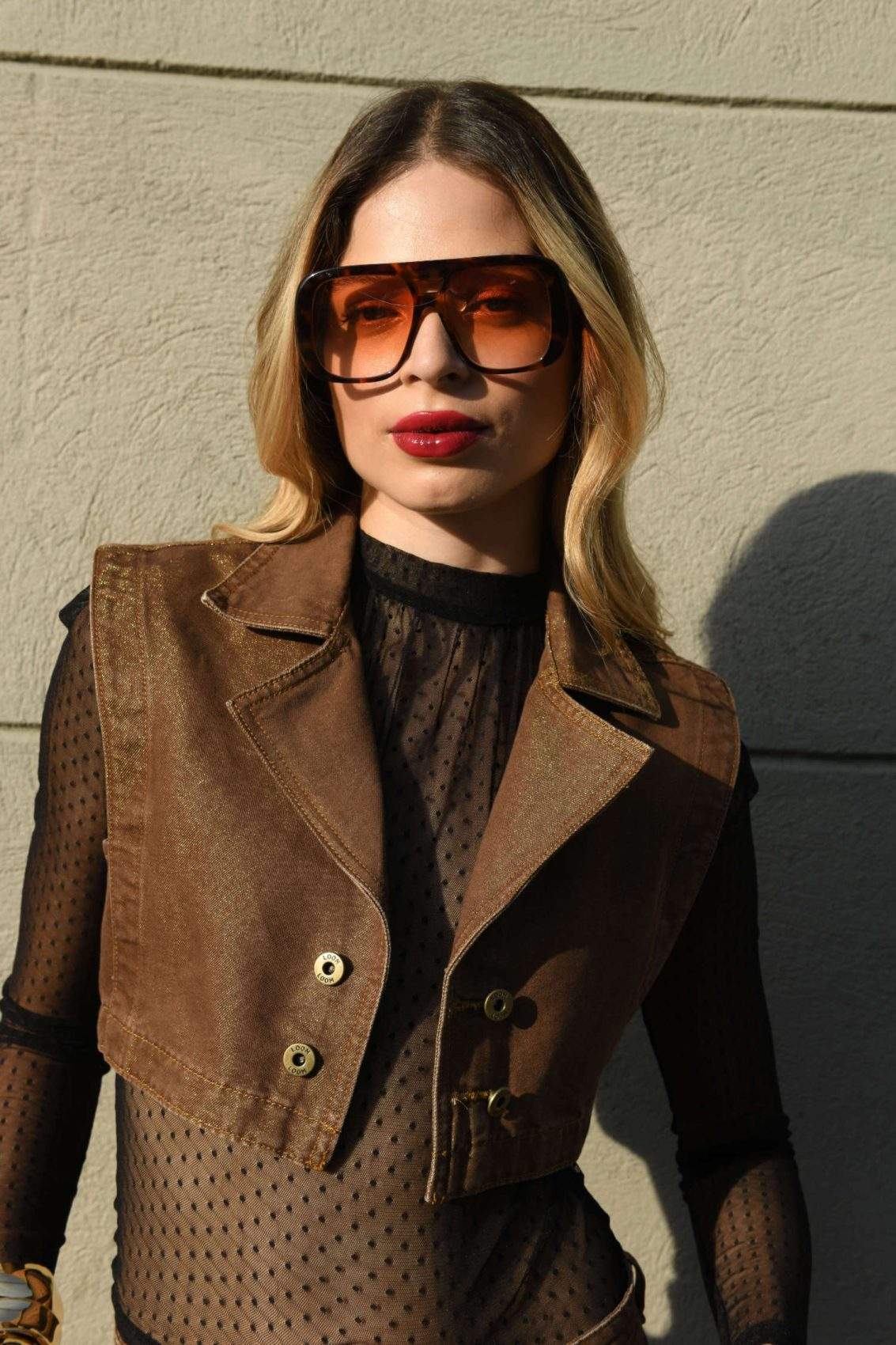 Chaleco Dorado y Bronce - Imagen 2