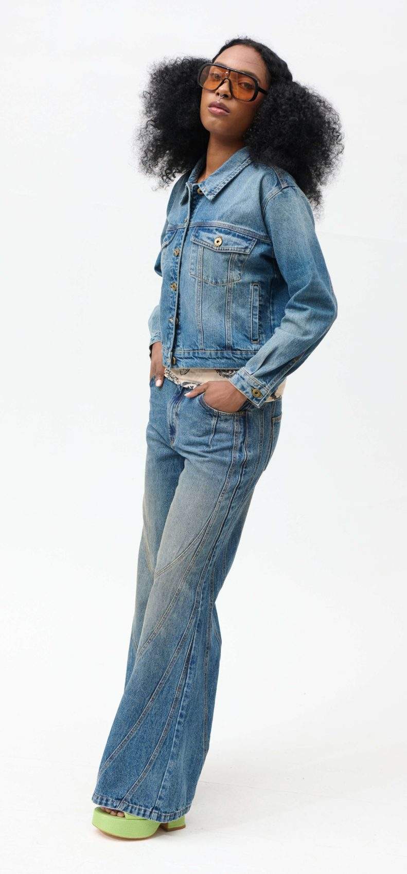 Jean Wide Leg Azul Cortes Hiperboles Azul Medio - Image 3