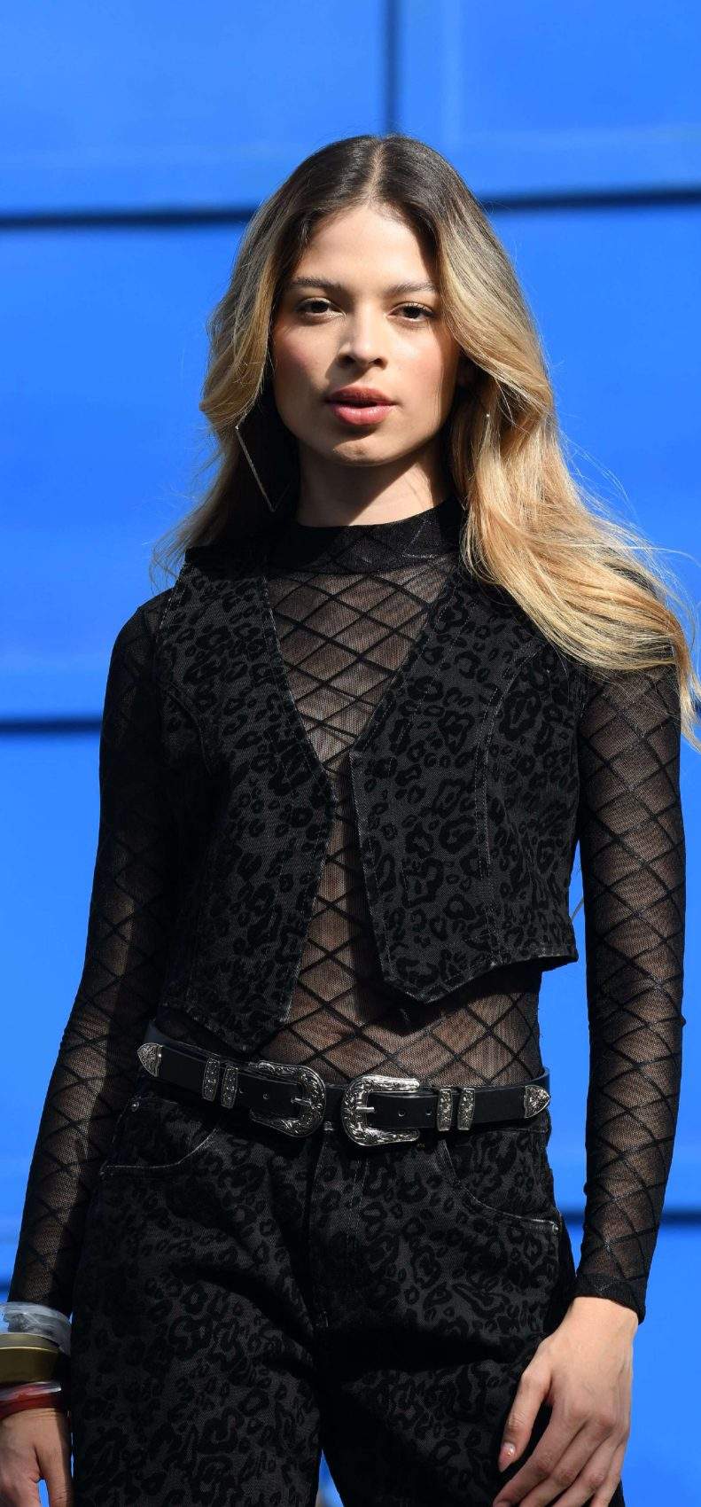 Chaleco Velvetin Print Negro